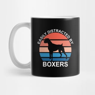 Easily Distracted By Boxers Mug